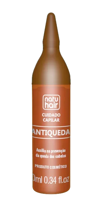 NatuHair Ampola Antiqueda 10ml - Ilha dos cosméticos