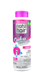 NatuHair Cachos É Tudo De Bom! Shampoo 500ml - Ilha dos cosméticos