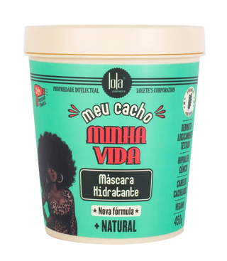 Lola Meu Cacho Minha Vida Máscara Hidratante 450g - Ilha dos cosméticos