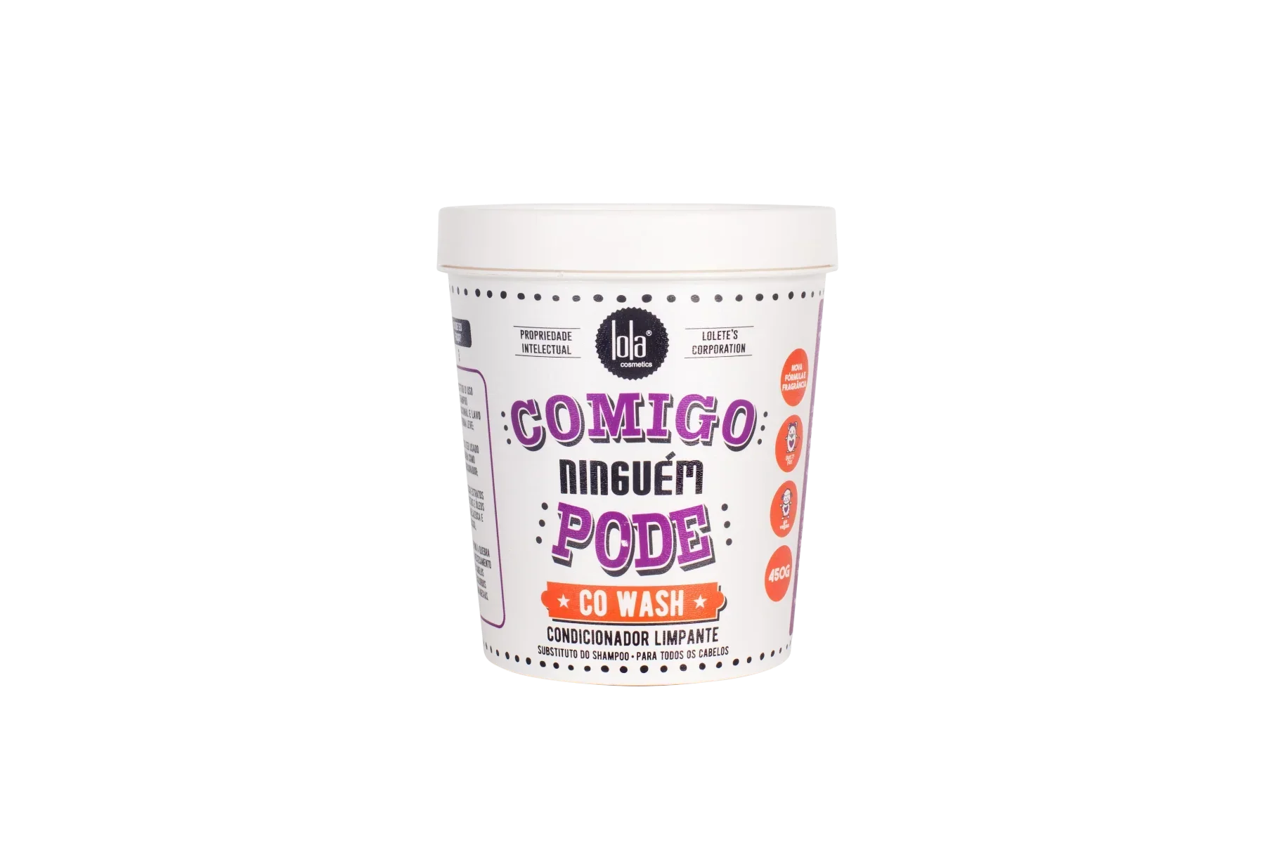 Lola Comigo Ninguém Pode Co Wash 450g - Ilha dos cosméticos
