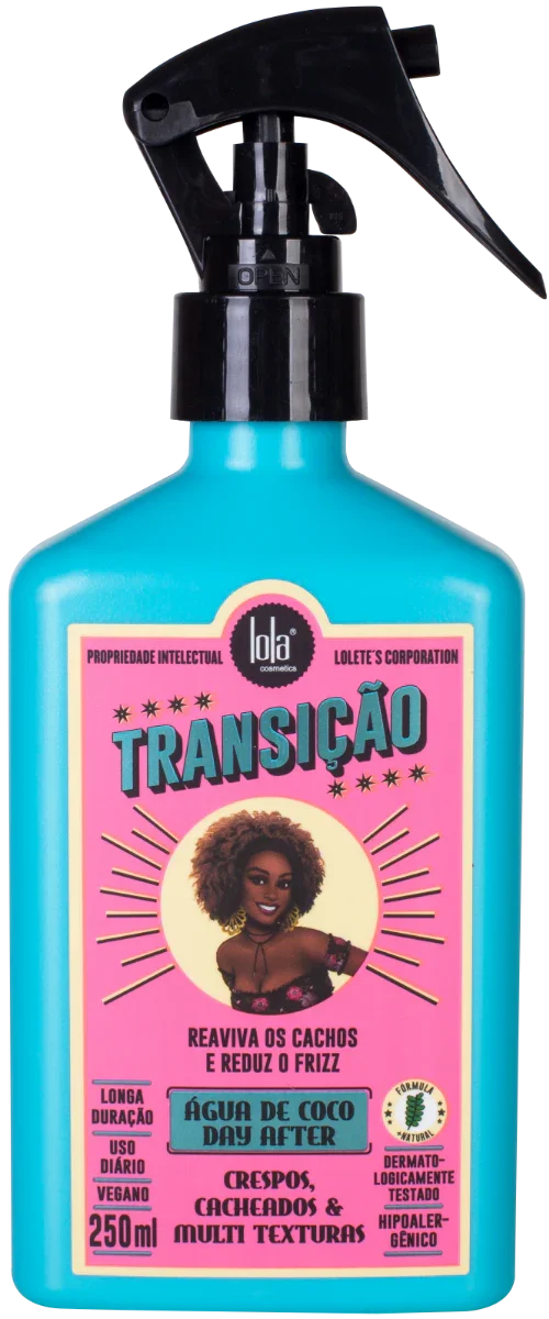 Lola Transição Água De Coco Spray 250ml - Ilha dos cosméticos