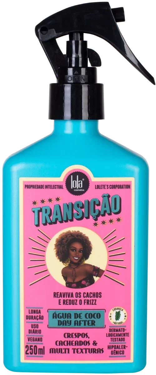 Lola Transição Água De Coco Spray 250ml - Ilha dos cosméticos