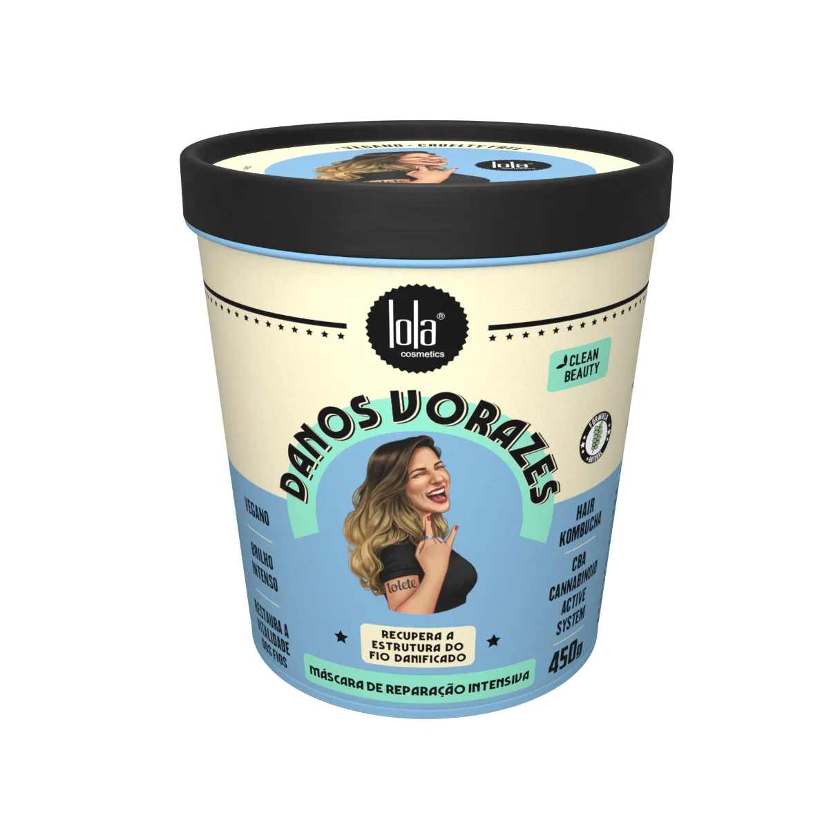 Lola Danos Vorazes Máscara 450g - Ilha dos cosméticos