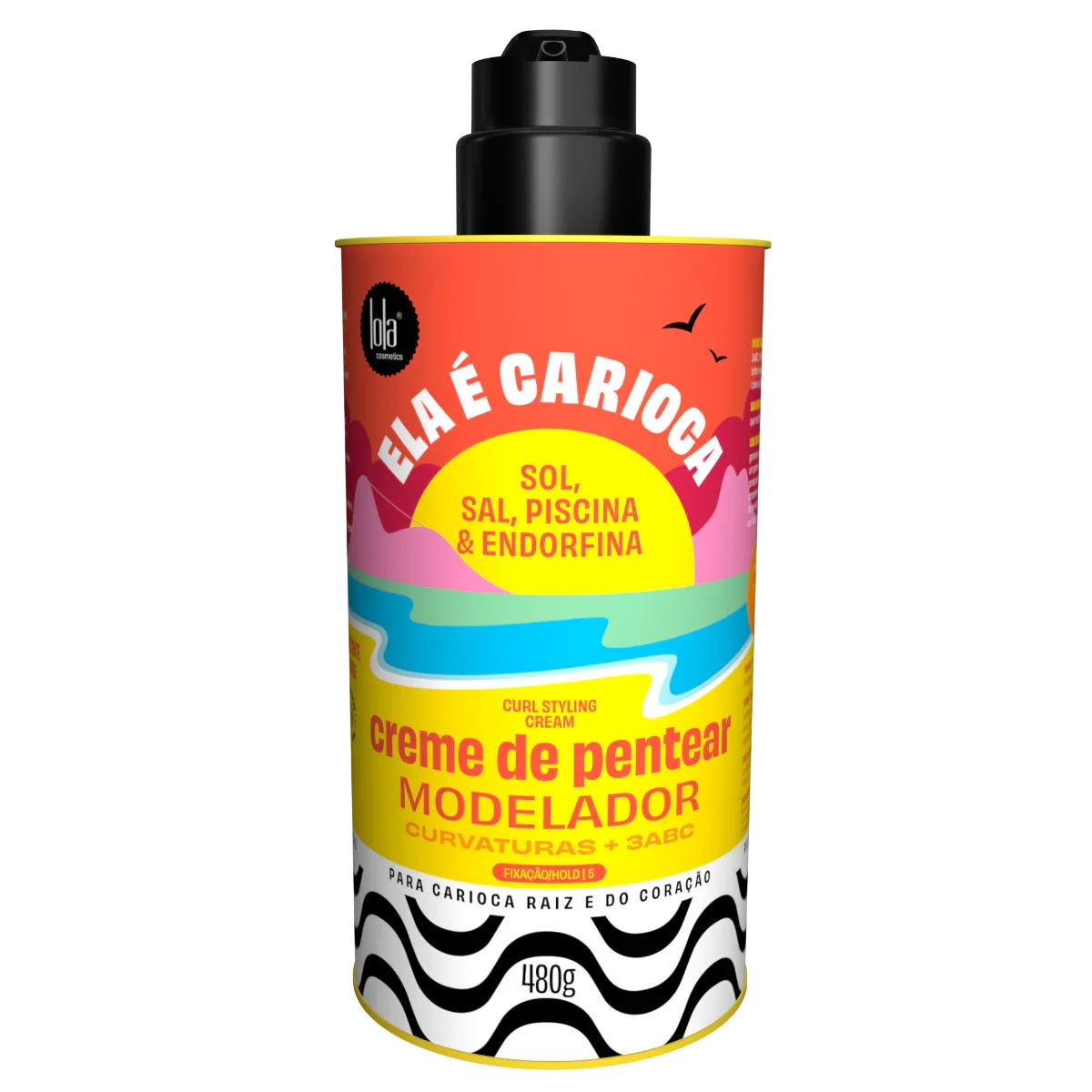 Lola Ela é Carioca Creme de Pentear 3ABC 480g - Ilha dos cosméticos