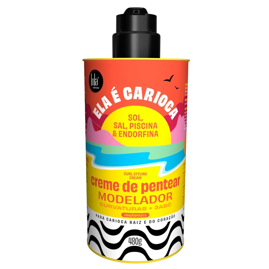 Lola Ela é Carioca Creme de Pentear 3ABC 480g - Ilha dos cosméticos