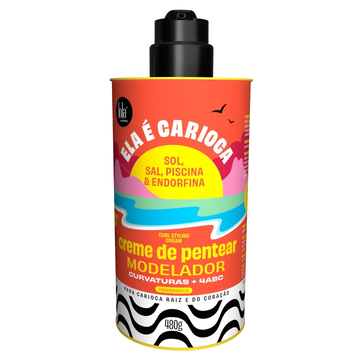 Lola Ela é Carioca Creme de Pentear 4ABC 480g - Ilha dos cosméticos