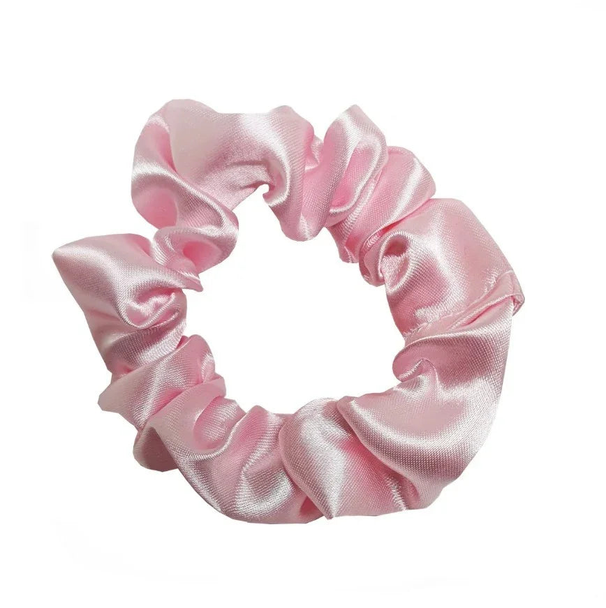 Soulta Scrunchie Cetim Anti Frizz Rosa Claro