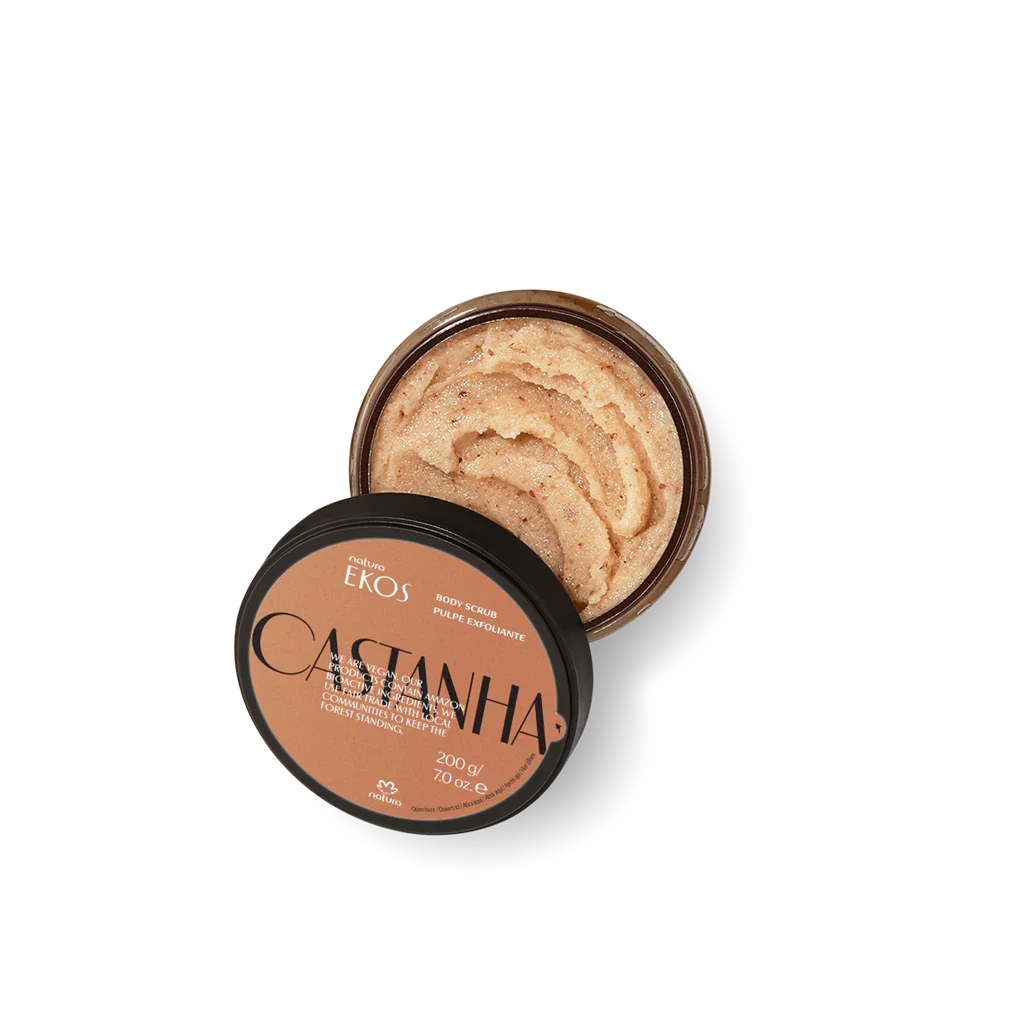 Natura Ekos Castanha Manteiga Esfoliante 200g - Ilha dos cosméticos