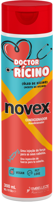 Novex Doctor Rícino Condicionador 300ml - Ilha dos cosméticos