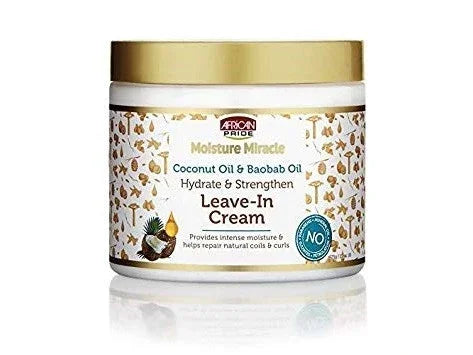 African Pride Moisture Miracle Leave in Cream 425g - Ilha dos cosméticos