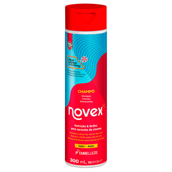 Novex Meus Cachos de Cinema Shampoo 300ml - Ilha dos cosméticos
