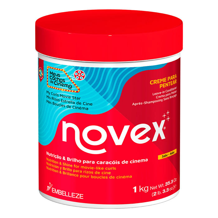 Novex Meus Cachos de Cinema Creme de Pentear 1kg - Ilha dos cosméticos