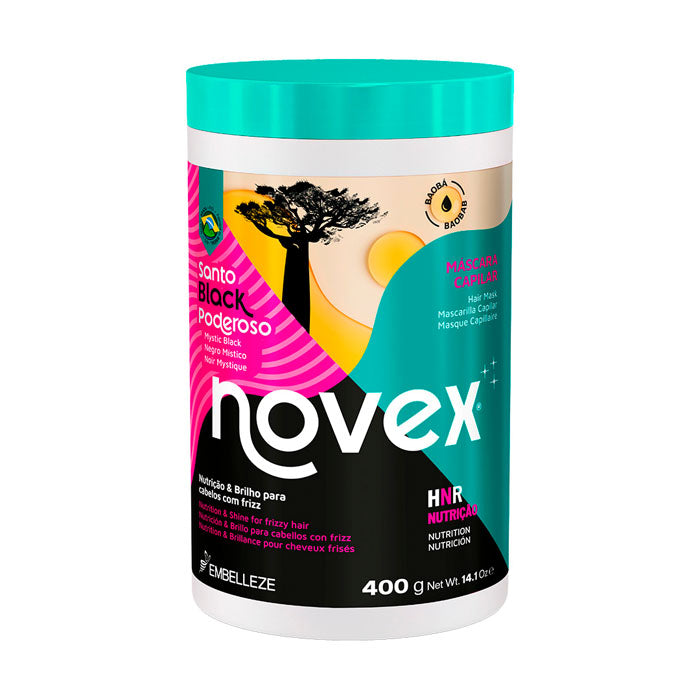 Novex Santo Black Poderoso Máscara 400g - Ilha dos cosméticos