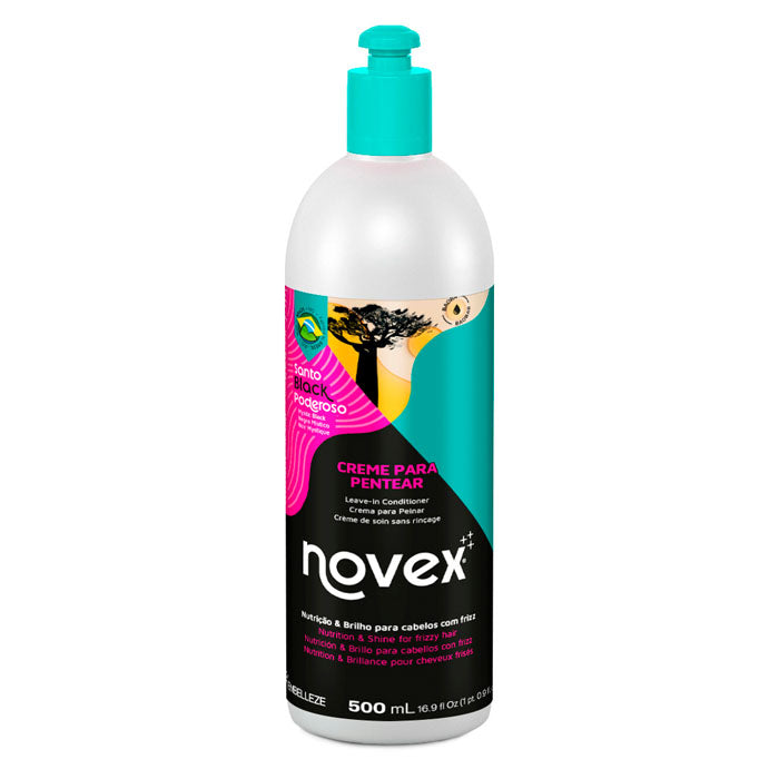 Novex Santo Black Poderoso Creme de Pentear 500ml - Ilha dos cosméticos