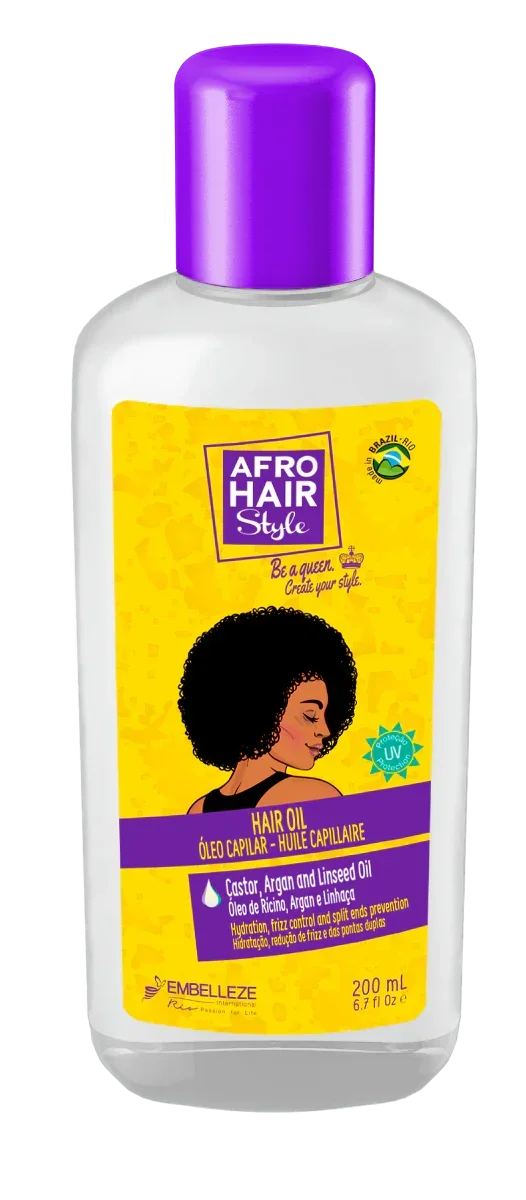 Novex AfroHair Óleo 200ml - Ilha dos cosméticos