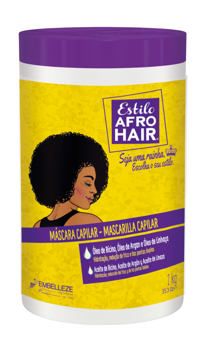 Novex AfroHair Máscara 1kg - Ilha dos cosméticos