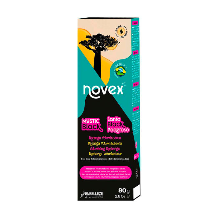 Novex Santo Black Poderoso Recarga 80g - Ilha dos cosméticos