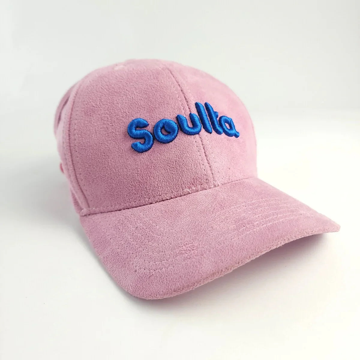 Soulta Boné Proteção UV 50+ Forro de Cetim para Cachos Livres Rosa