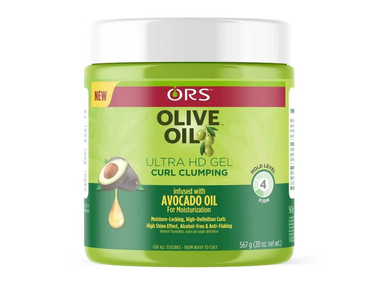 ORS Olive Oil Curl Clumping Ultra HD Gel 567g - Ilha dos cosméticos