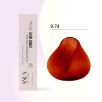 9.74 Louro Muito Claro Vermelho Cobre