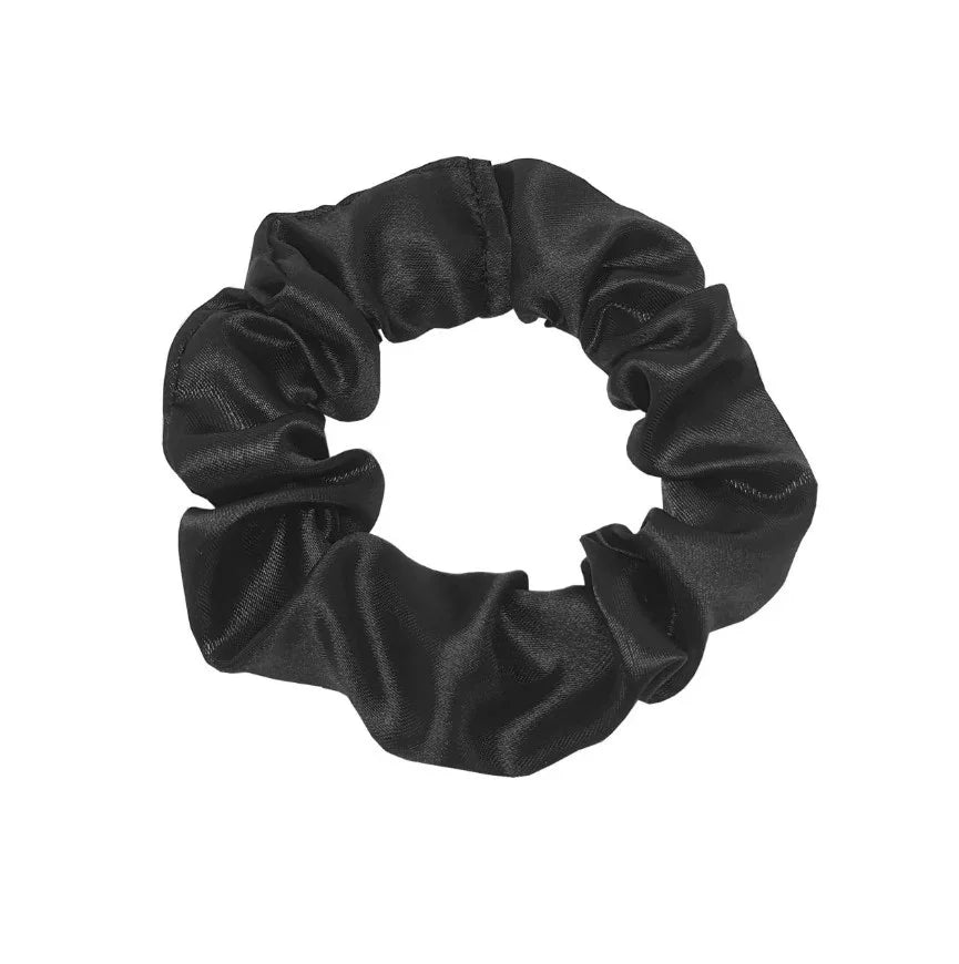Soulta Scrunchie Cetim Anti Frizz Preta