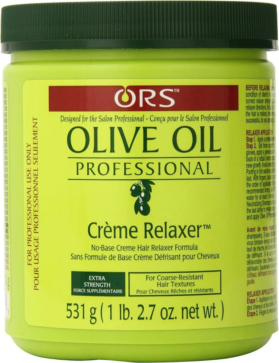 ORS Olive Oil Prof. Creme Relaxer Super 531g - Ilha dos cosméticos