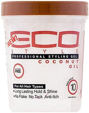 Eco Style Coconut Oil Gel 946ml - Ilha dos cosméticos