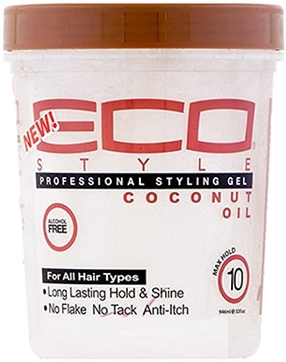 Eco Style Coconut Oil Gel 946ml - Ilha dos cosméticos
