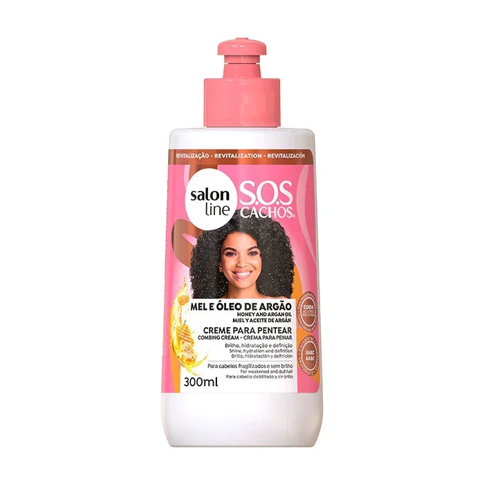 Salon Line SOS Cachos Mel Creme de Pentear 300ml - Ilha dos cosméticos