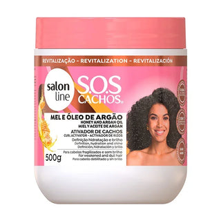 Salon Line SOS Mel Cachos Intensos Ativador de Cachos 500ml - Ilha dos cosméticos