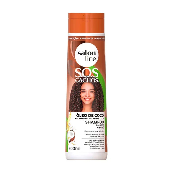 Salon Line SOS Cachos Coco Shampoo 300ml - Ilha dos cosméticos