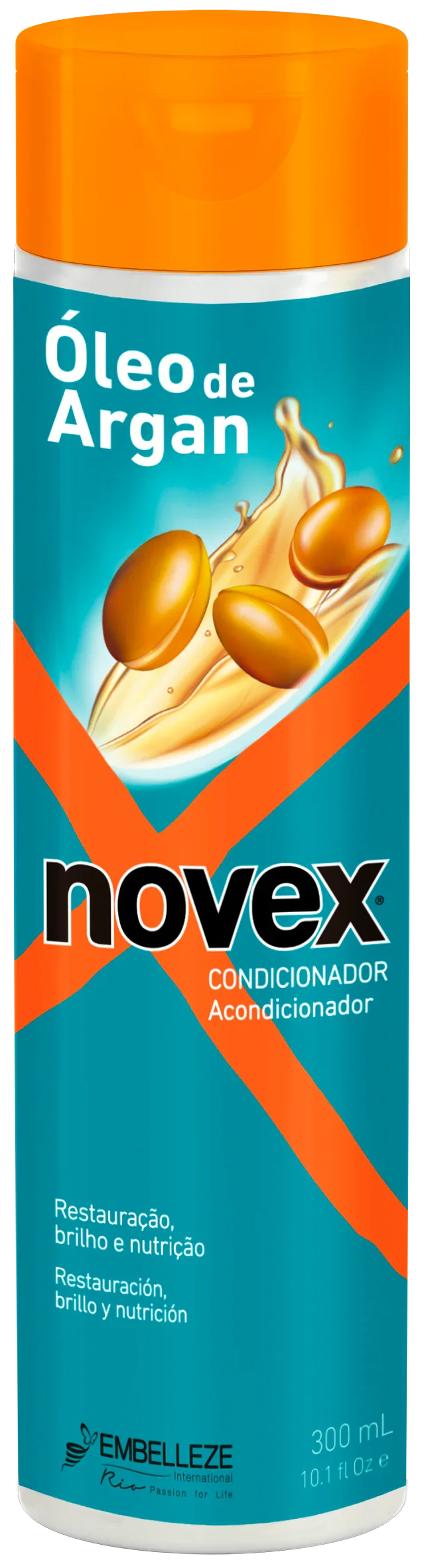 Novex Óleo de Argan Condicionador 300ml - Ilha dos cosméticos