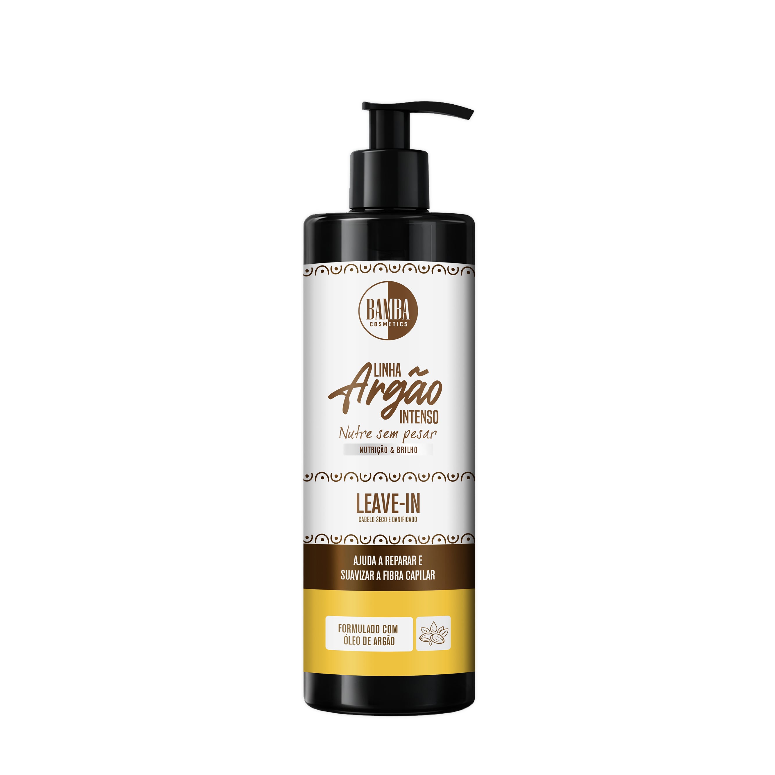 Bamba Argão Intenso Leave-In Nutrição & Brilho 500ml
