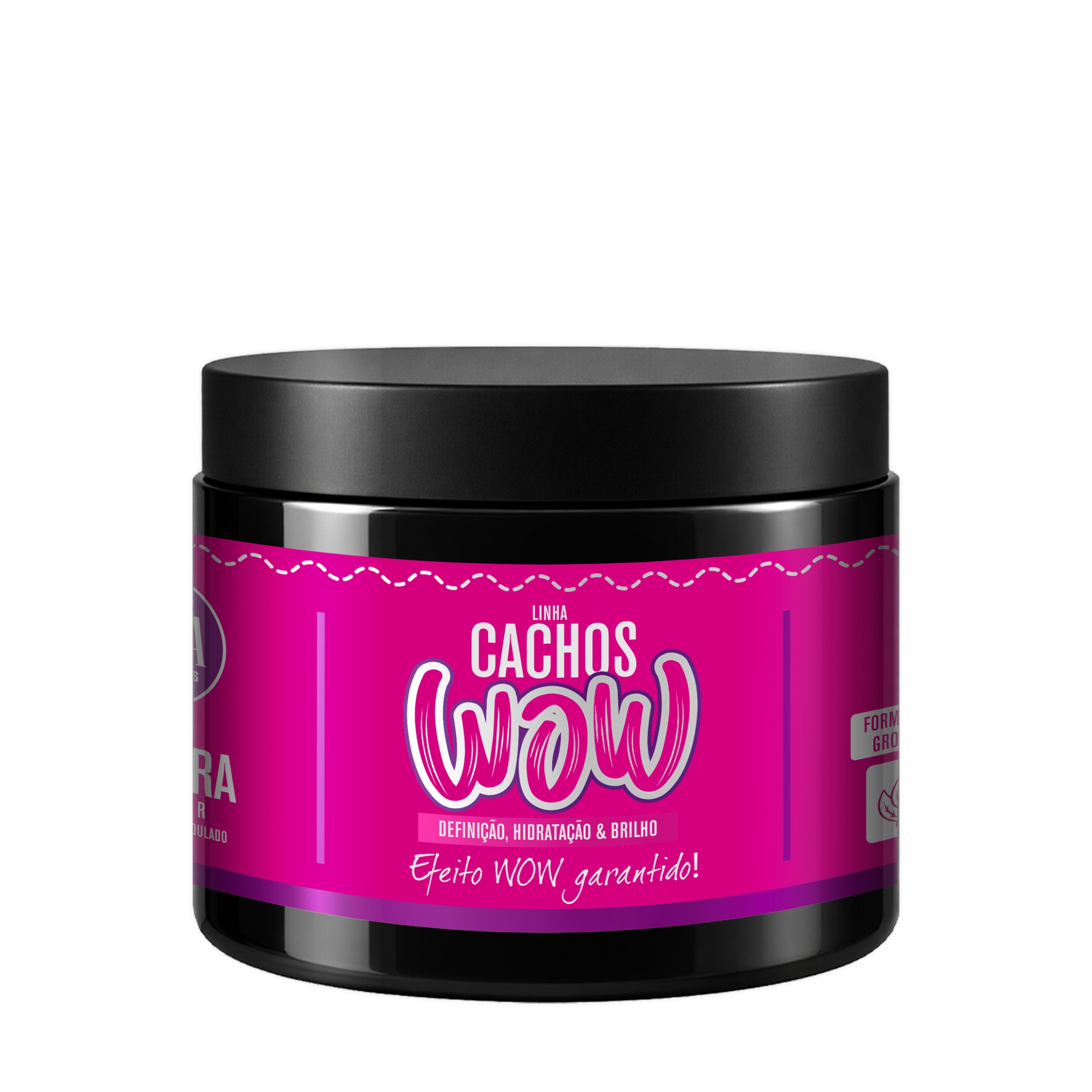 Bamba Cachos WOW Máscara Capilar Definição, Hidratação & Brilho 500ml