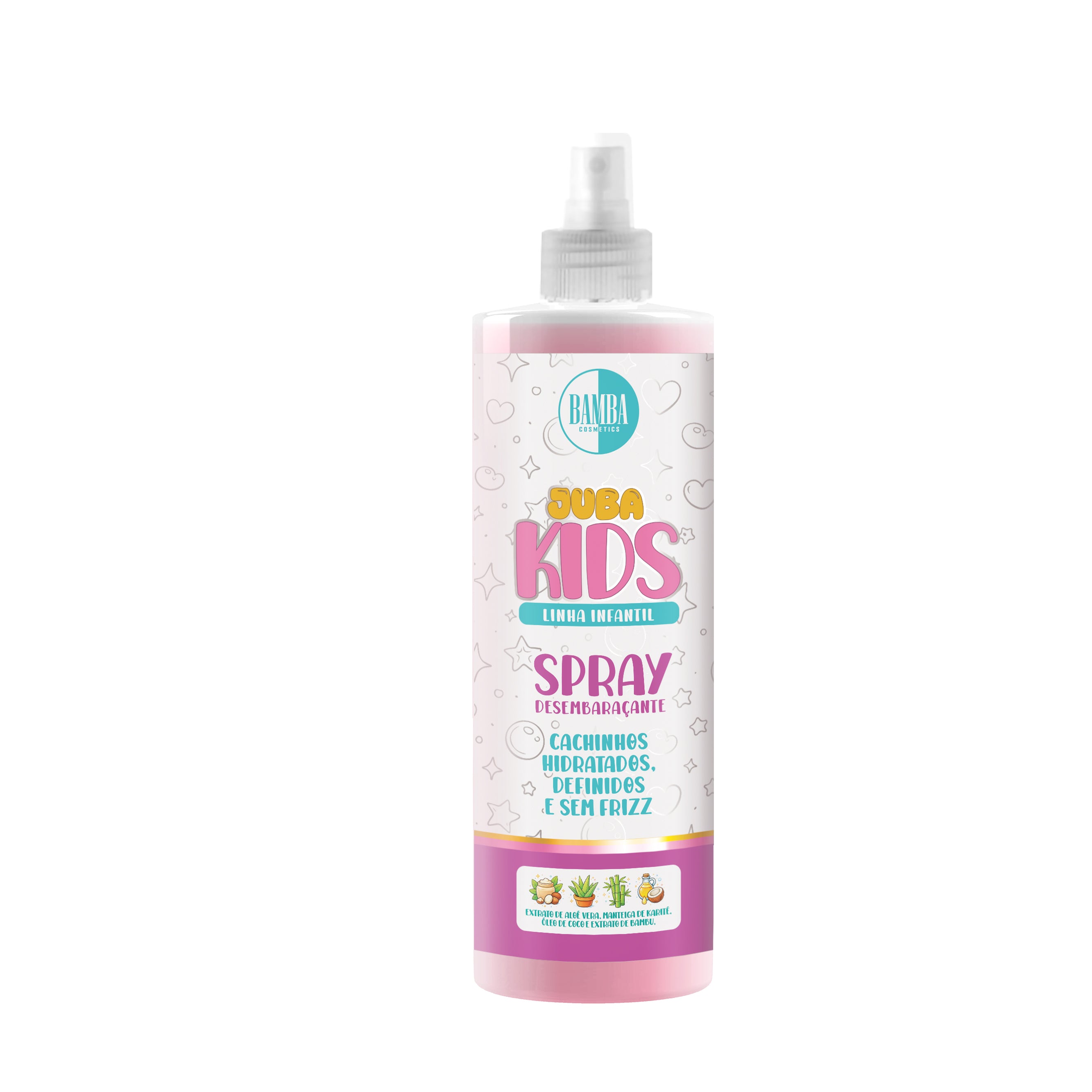 Bamba Juba Kids Spray Desembaraçante Infantil 500ml
