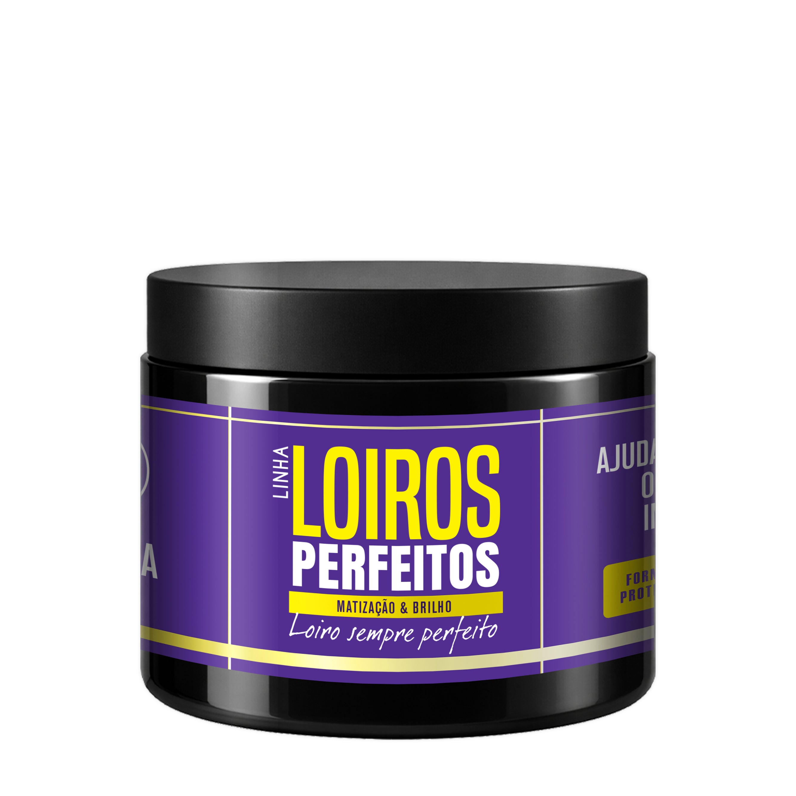 Bamba Loiros Perfeitos Máscara Capilar Matizador & Brilho 500ml
