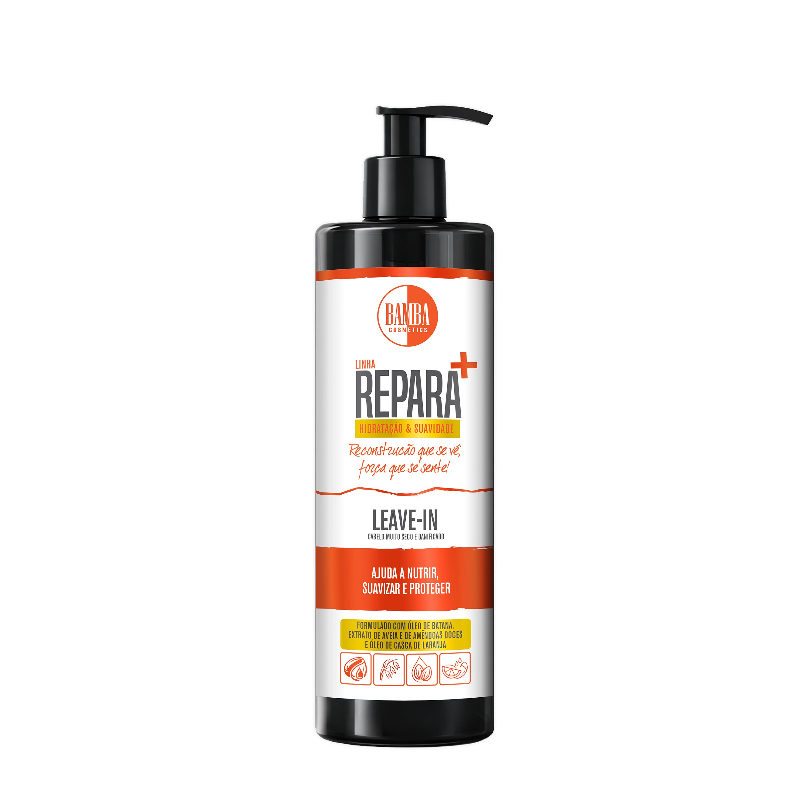 Bamba Repara+ Leave-In Hidratação & Suavidade 500ml