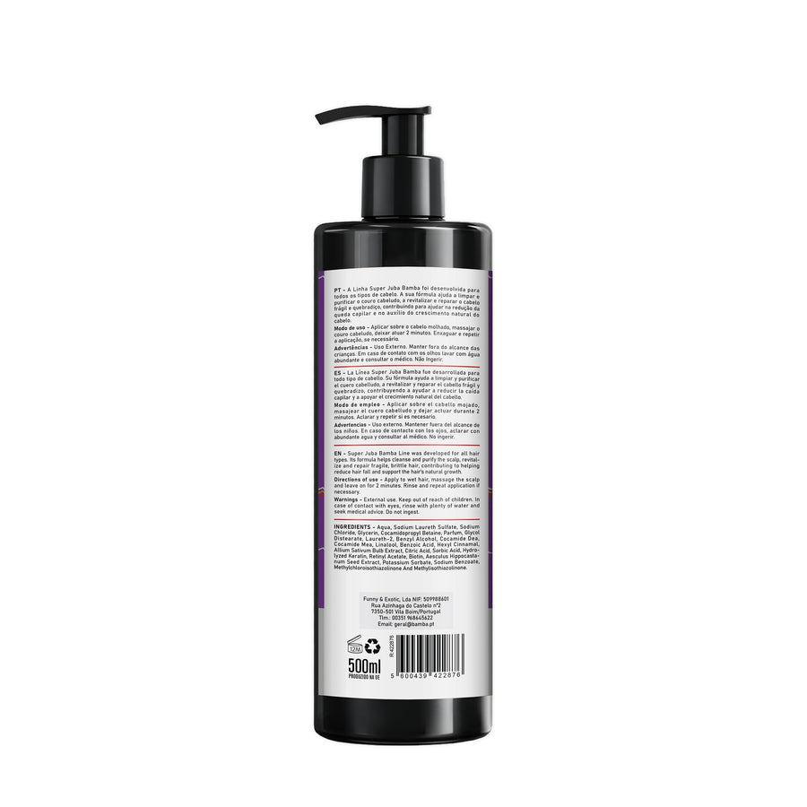 Bamba Super Juba Shampoo Repara & Revitaliza 500ml