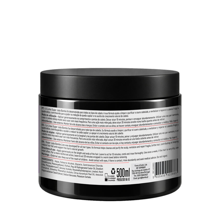 Bamba Super Juba Máscara Capilar Repara & Revitaliza 500ml