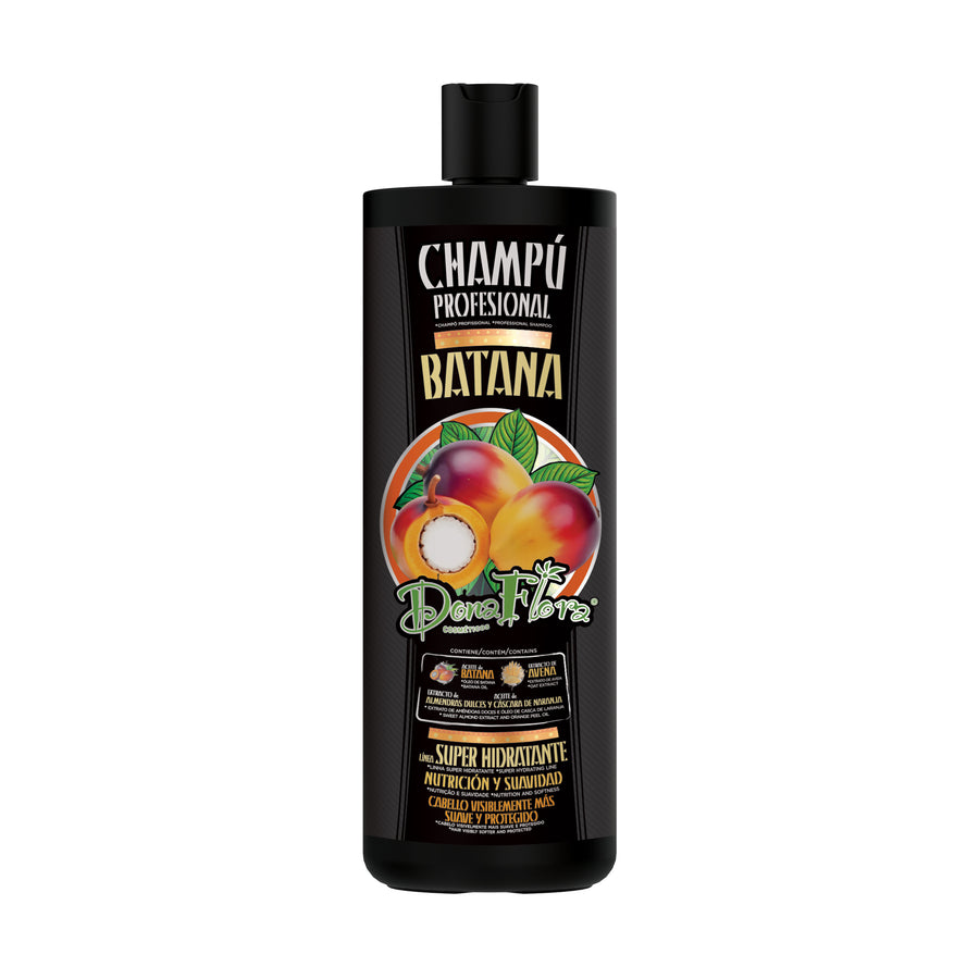 Dona Flora Batana Shampoo Nutrição & Suavidade 1L