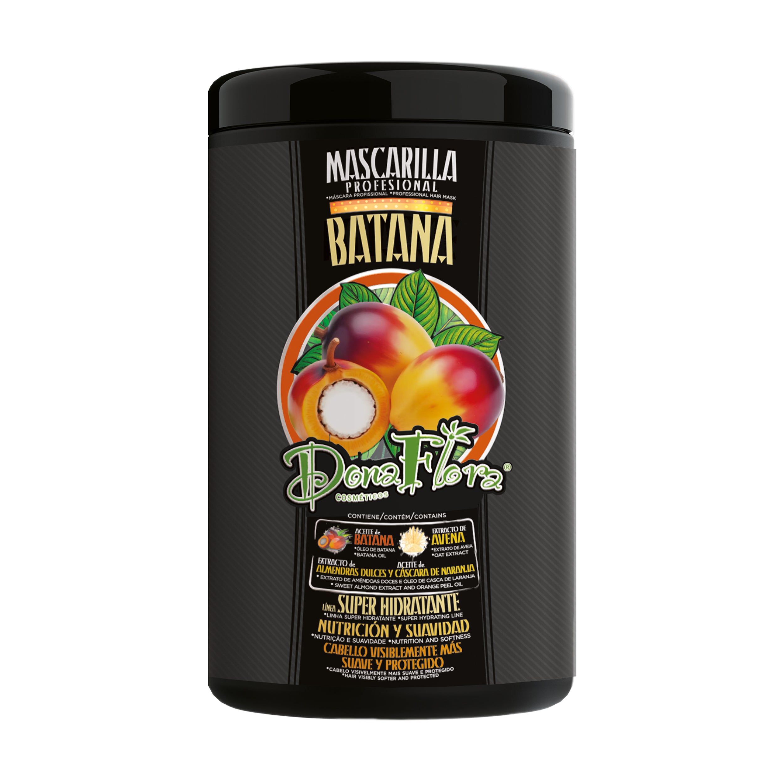 Dona Flora Batana Máscara Capilar Nutrição & Suavidade 1kg