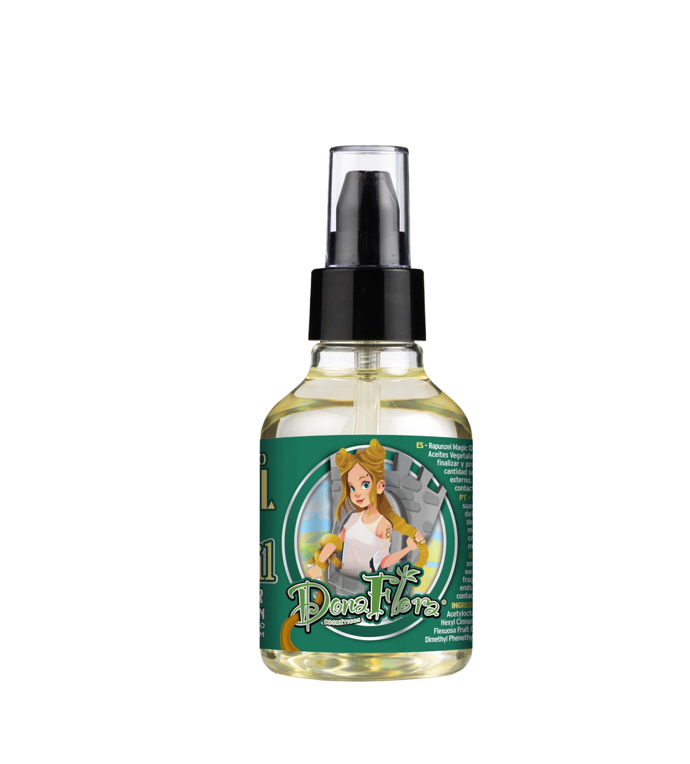 Dona Flora Rapunzel Magic Oil Brilho & Anti-Frizz 100ml