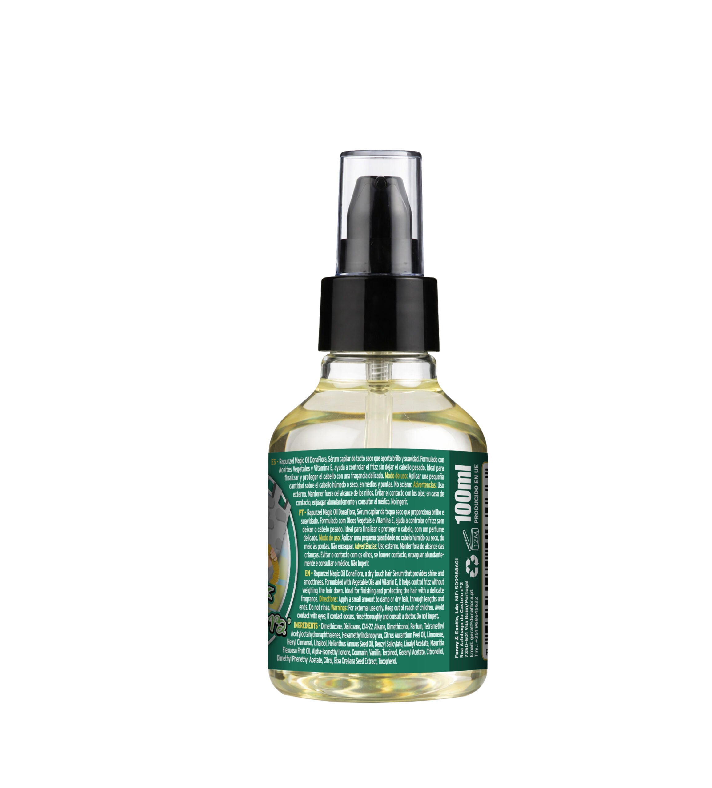 Dona Flora Rapunzel Magic Oil Brilho & Anti-Frizz 100ml