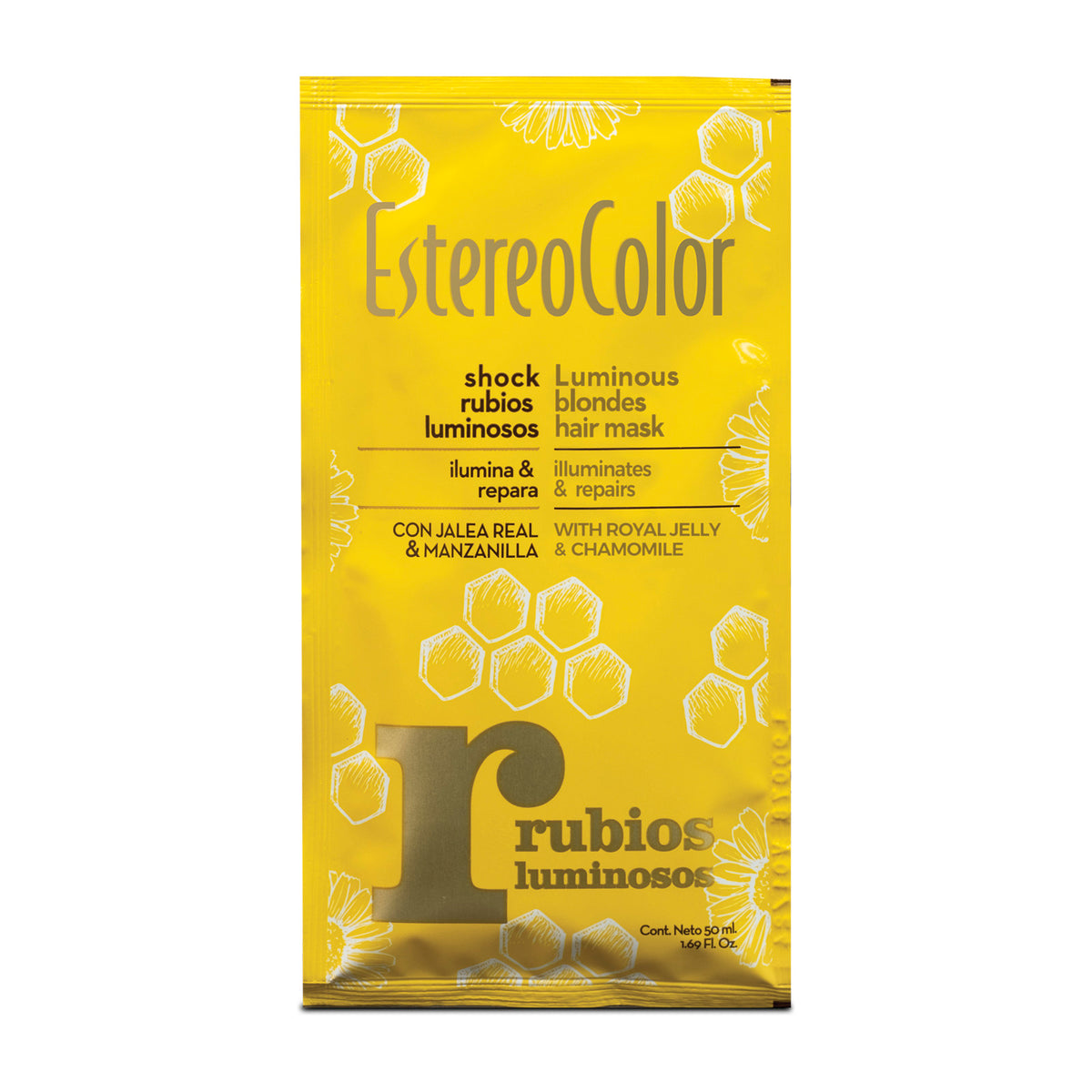 Estereocolor Shock Rubios Luminosos Máscara Iluminadora para Loiro 50ml
