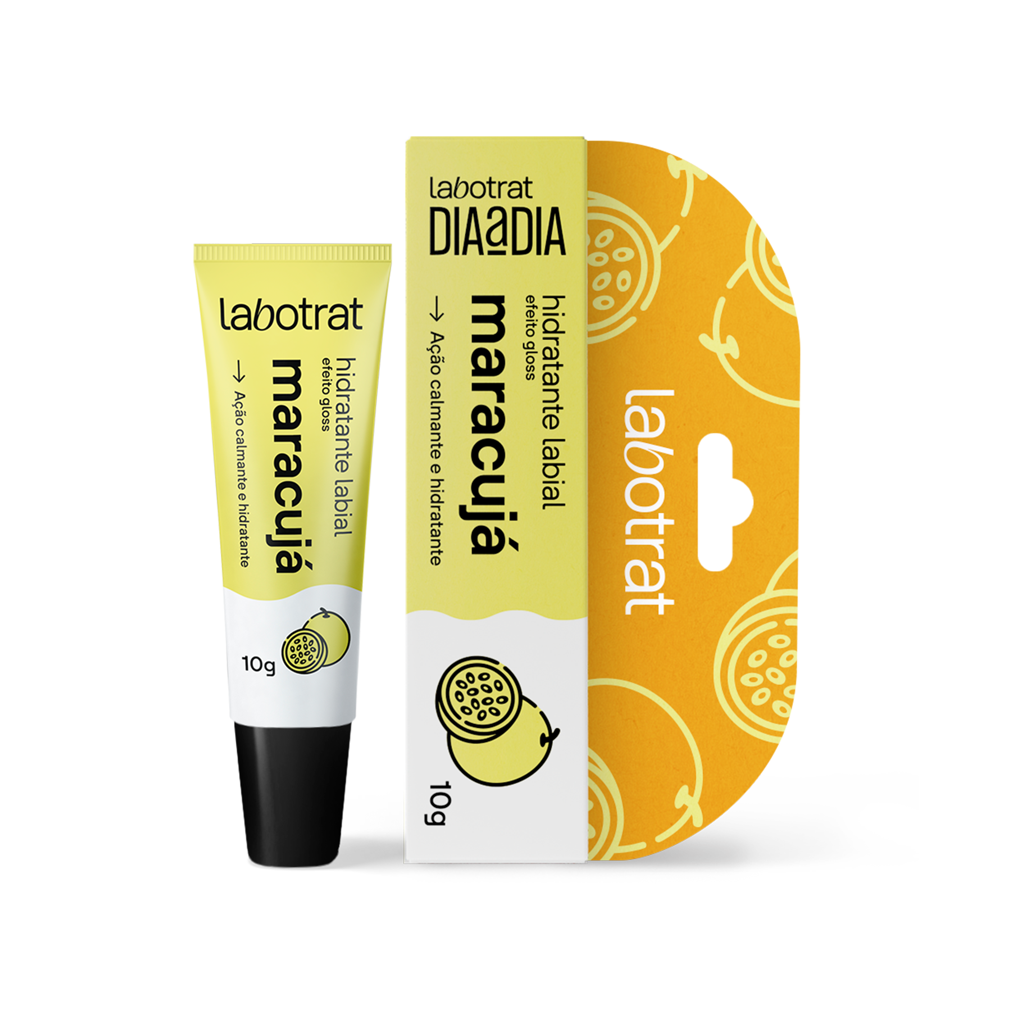 Labotrat Dia a Dia Hidratante Labial Maracujá – Efeito Gloss 10g