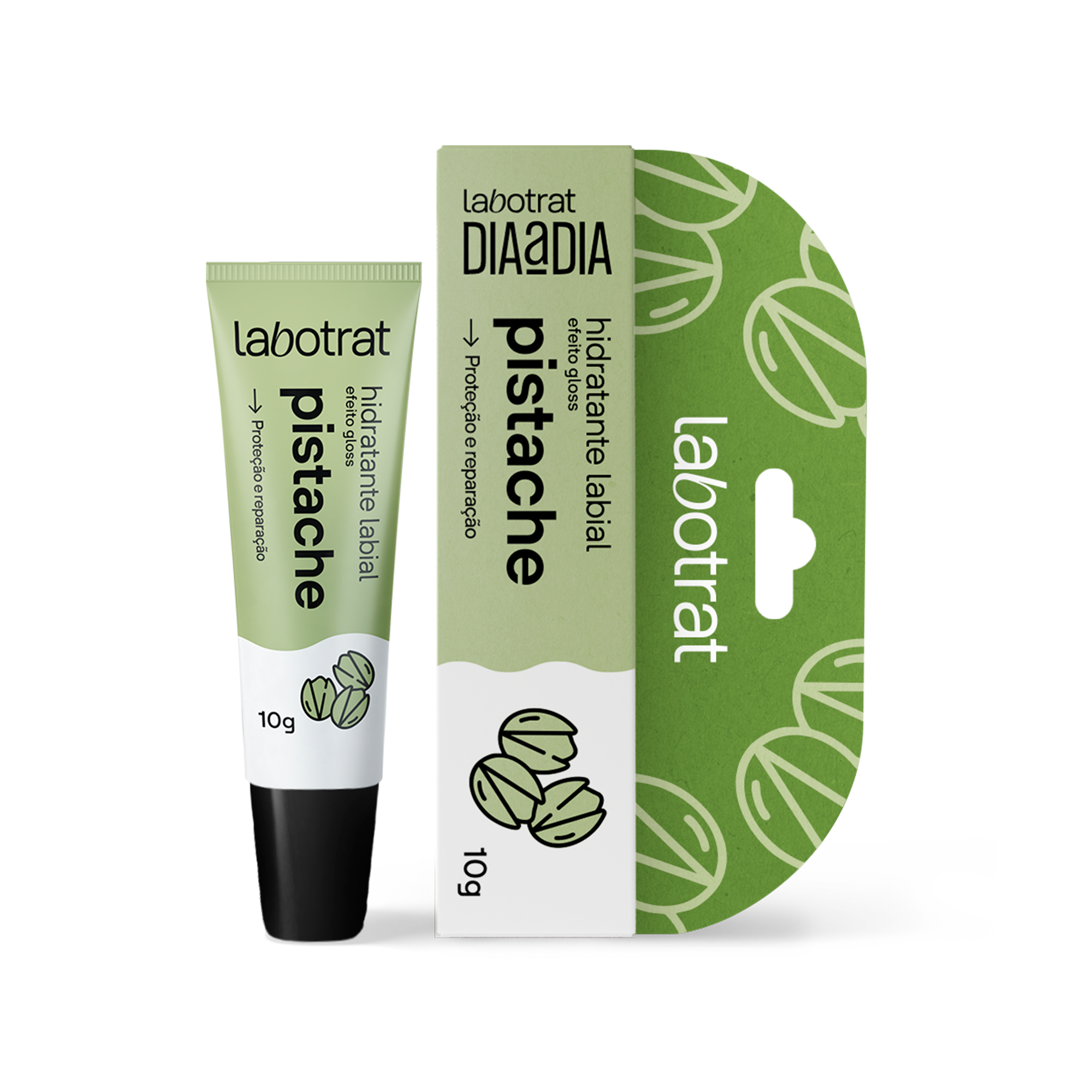 Labotrat Dia a Dia Hidratante Labial Pistache – Efeito Gloss 10g