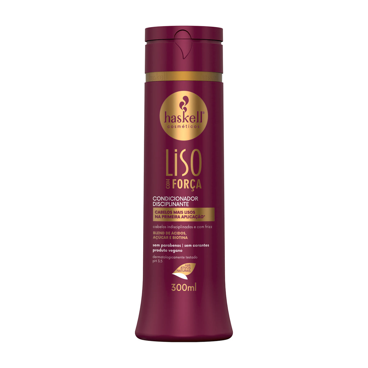 Haskell Liso com Força Condicionador Anti-Frizz 300ml