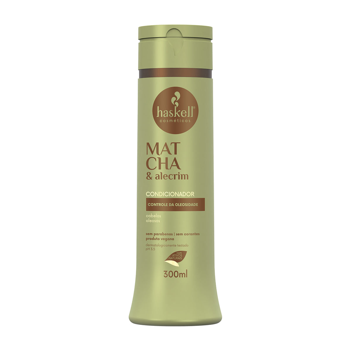 Haskell Matcha e Alecrim Condicionador Antioleosidade Leve 300ml
