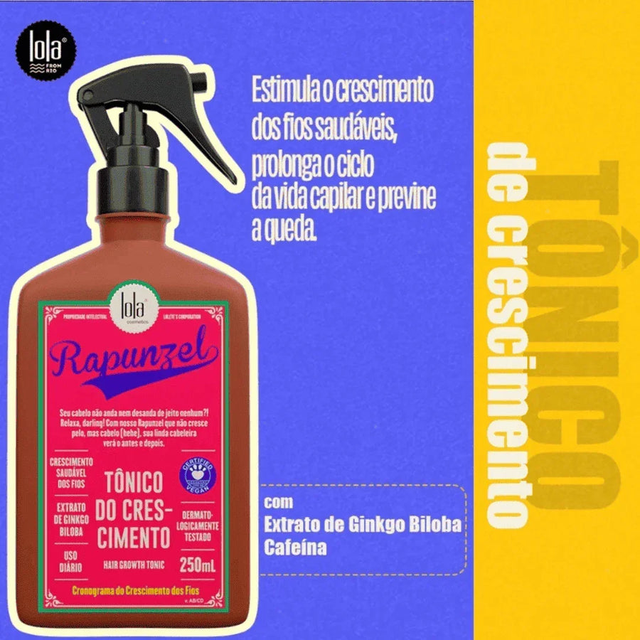 Lola Rapunzel Tónico do Crescimento Anti-Queda 250ml