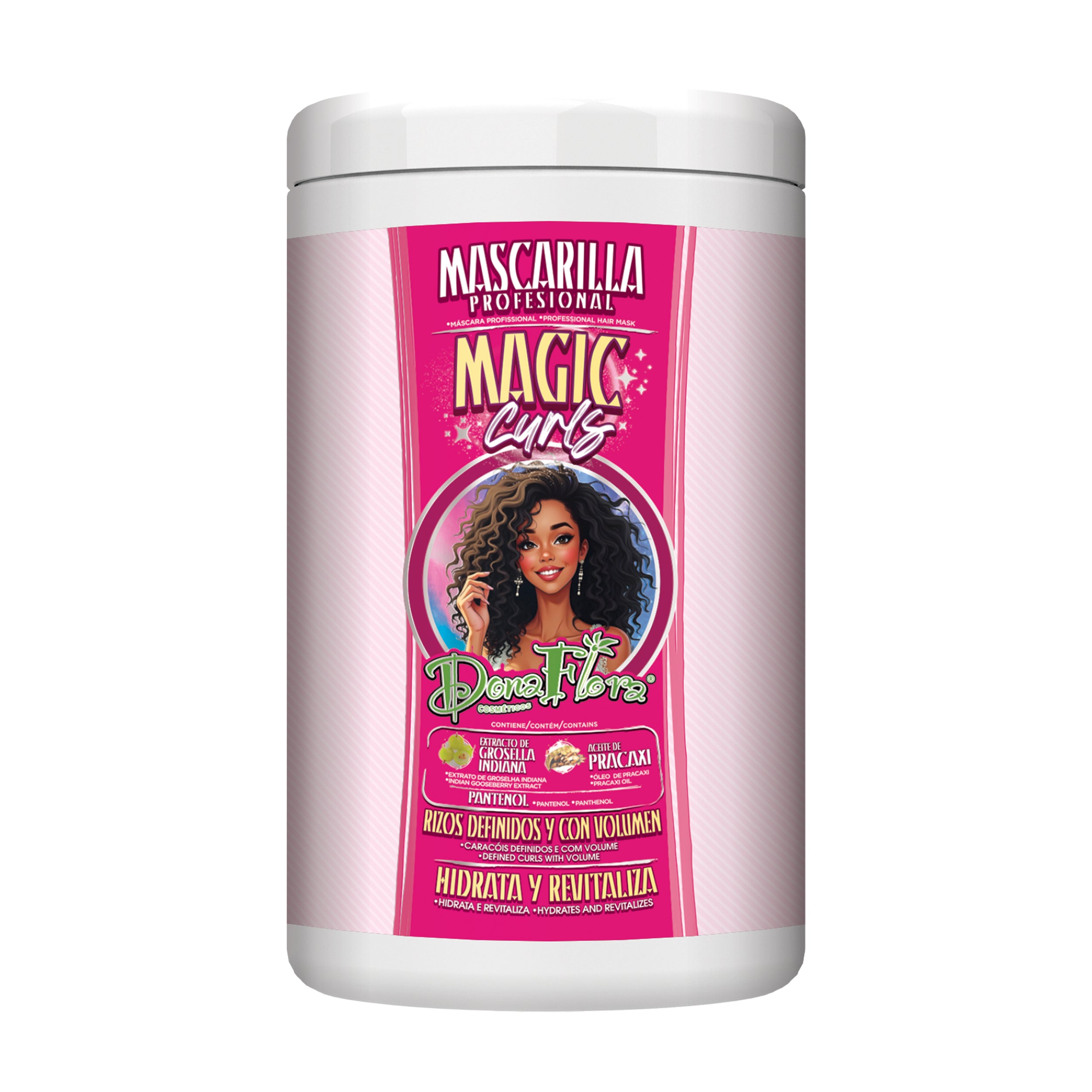 Dona Flora Magic Curls Máscara Capilar Definição & Volume 1kg